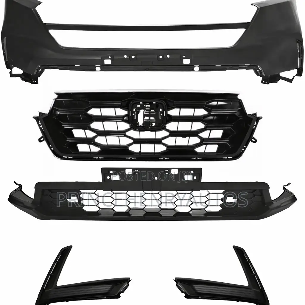 Front Bumper Cover Kit With Grille Replacement for 2023-202 Honda CRV
