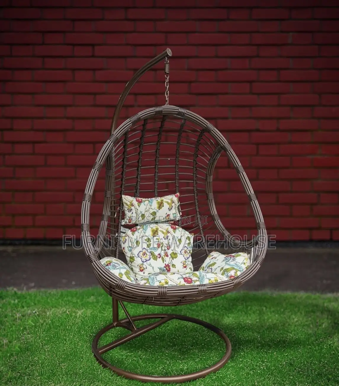 Rattan Oval Swing