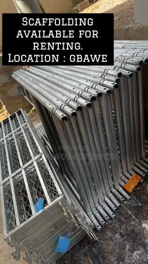 Galvanize Scaffold Or Scaffolding Available For Rentals