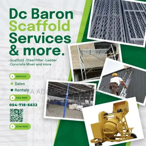 Galvanize Scaffold Or Scaffolding Available For Rentals