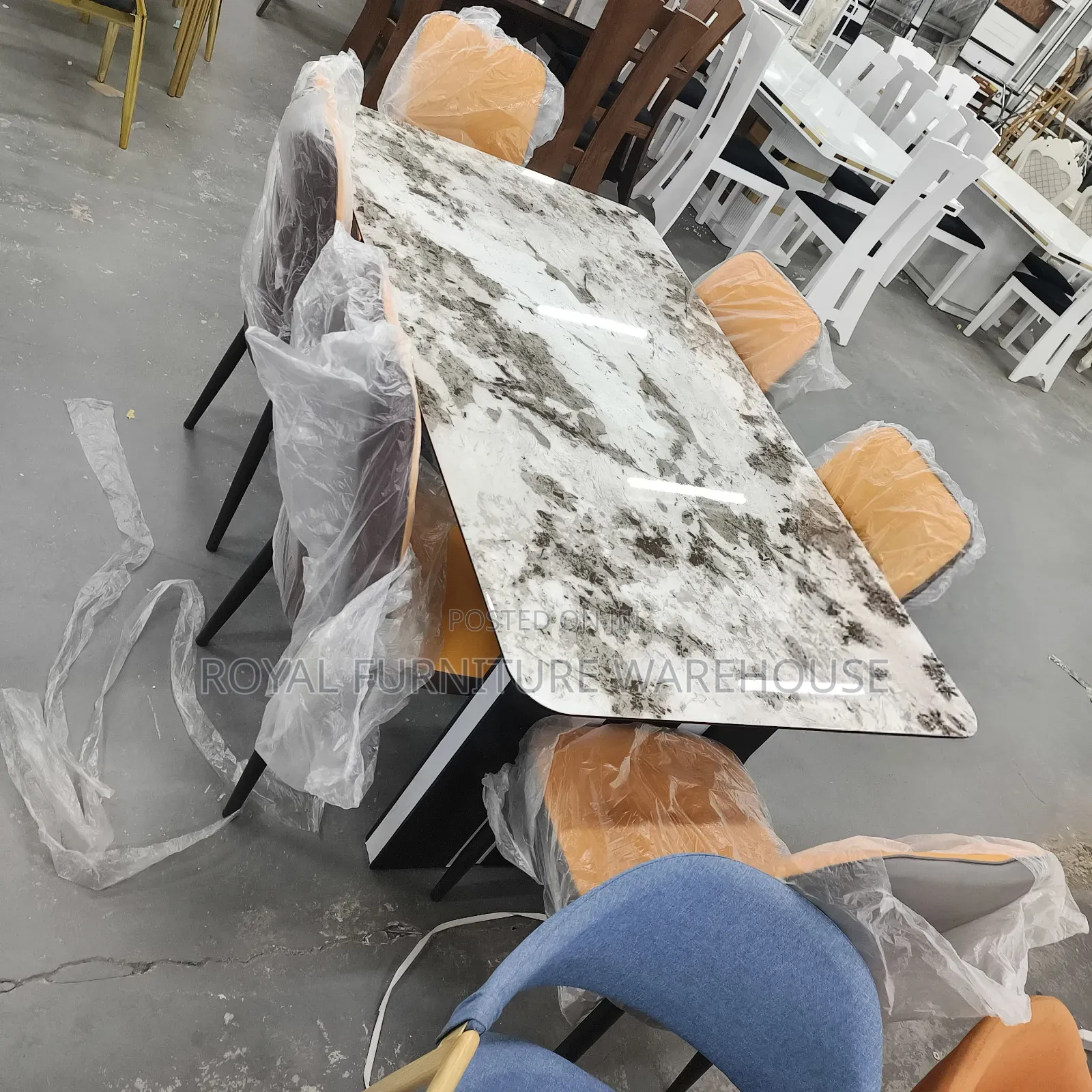 Sintered Stone 6 Seater Dining Set