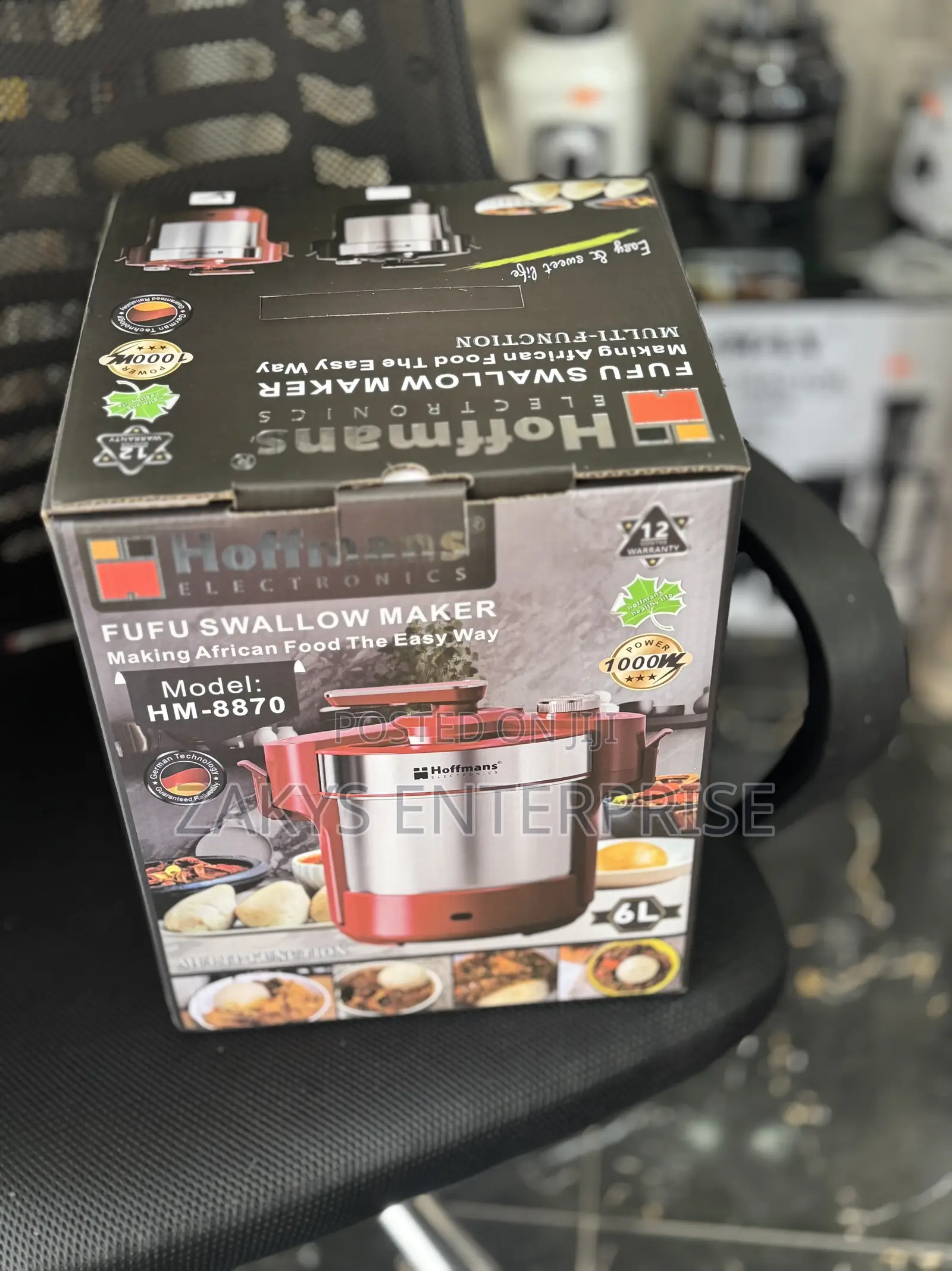 Hoffmans Fufu Machine/Swallow Maker