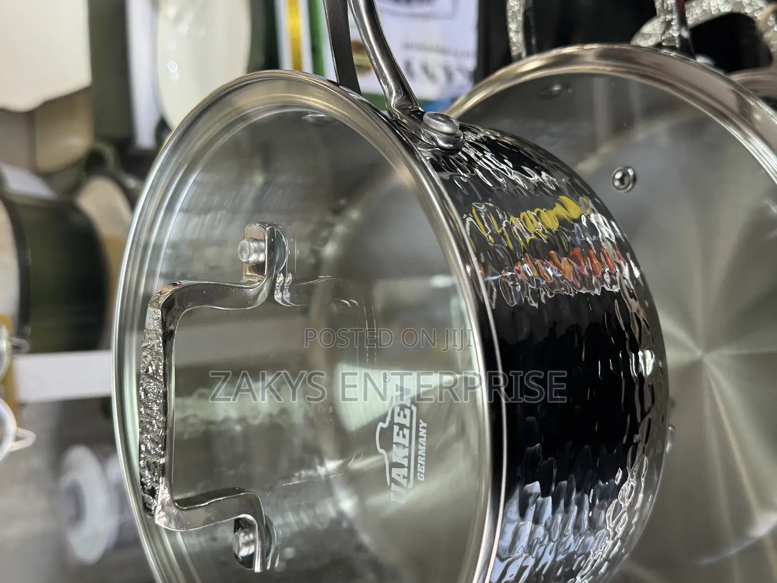Uakeen Stainless Steel Cookware 8pcs