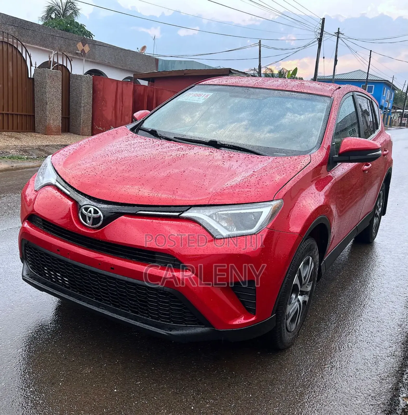 Toyota RAV4 LE AWD (2.5L 4cyl 6A) 2016 Red