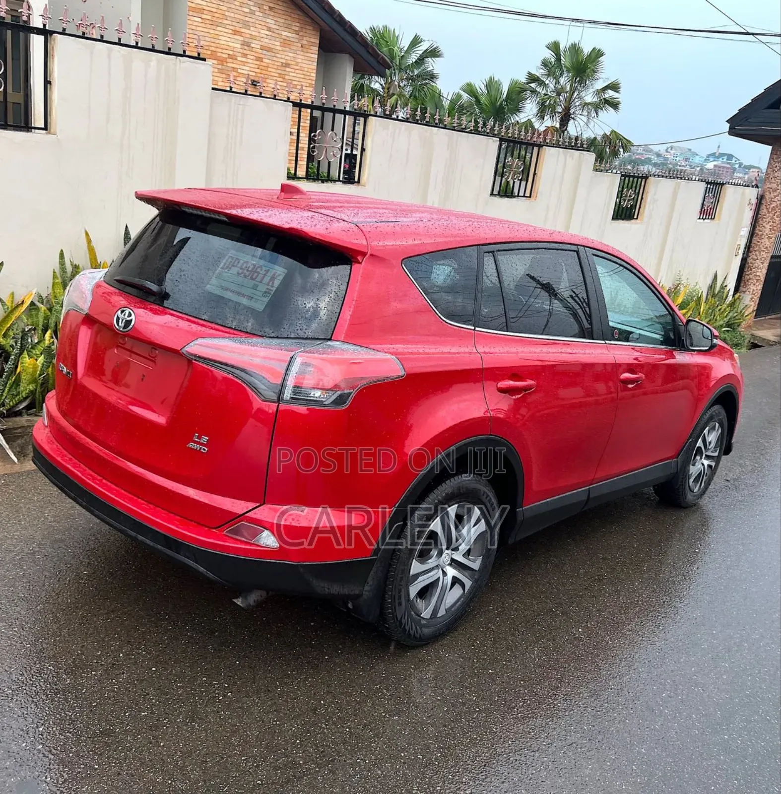 Toyota RAV4 LE AWD (2.5L 4cyl 6A) 2016 Red