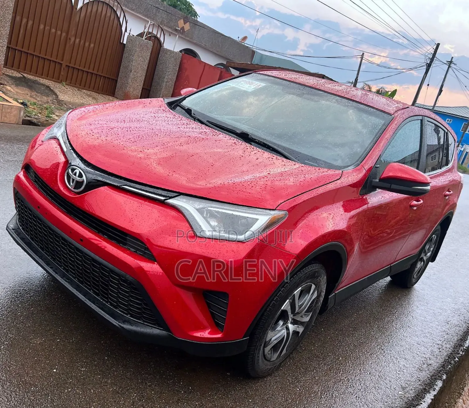 Toyota RAV4 LE AWD (2.5L 4cyl 6A) 2016 Red