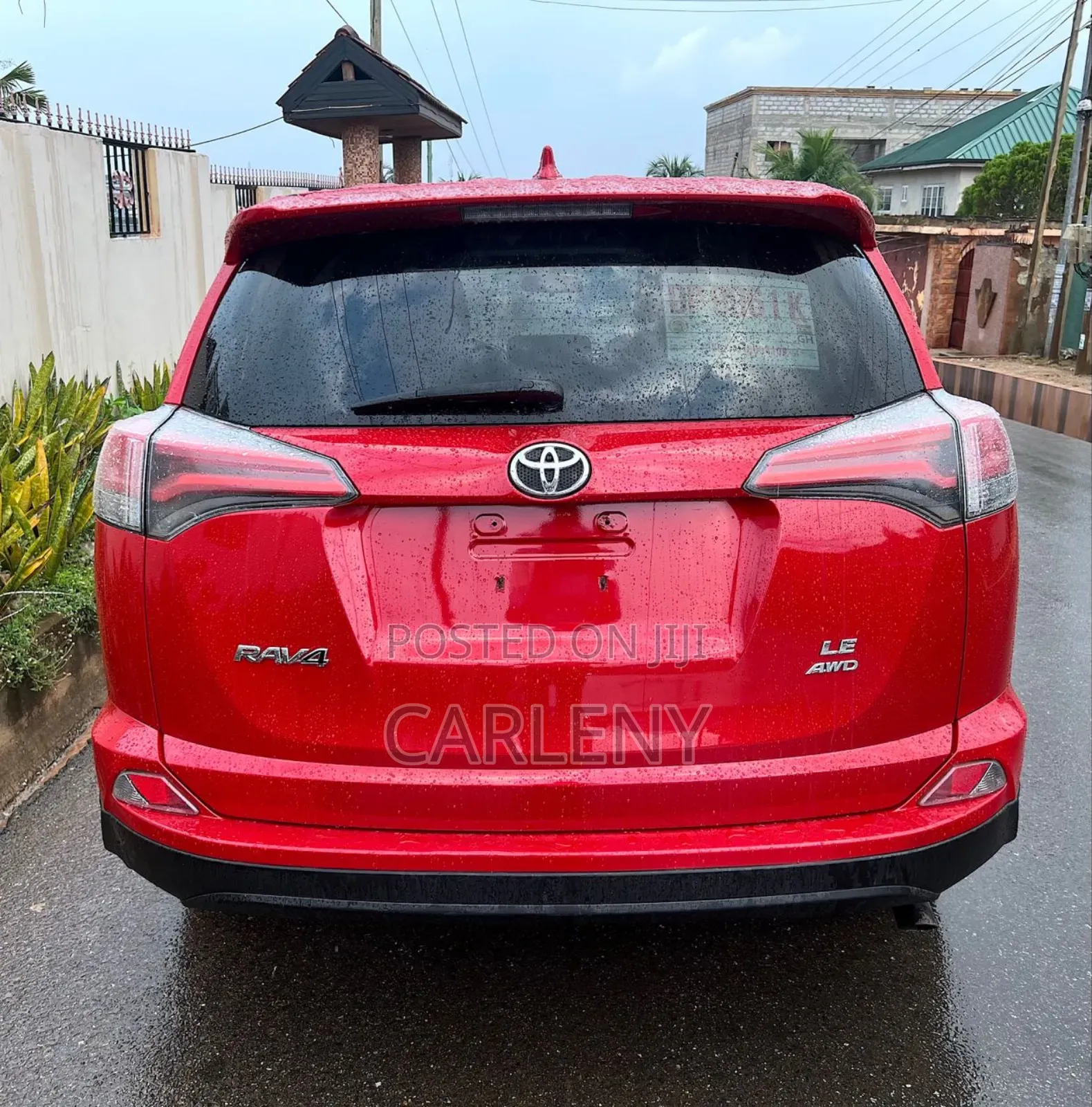 Toyota RAV4 LE AWD (2.5L 4cyl 6A) 2016 Red