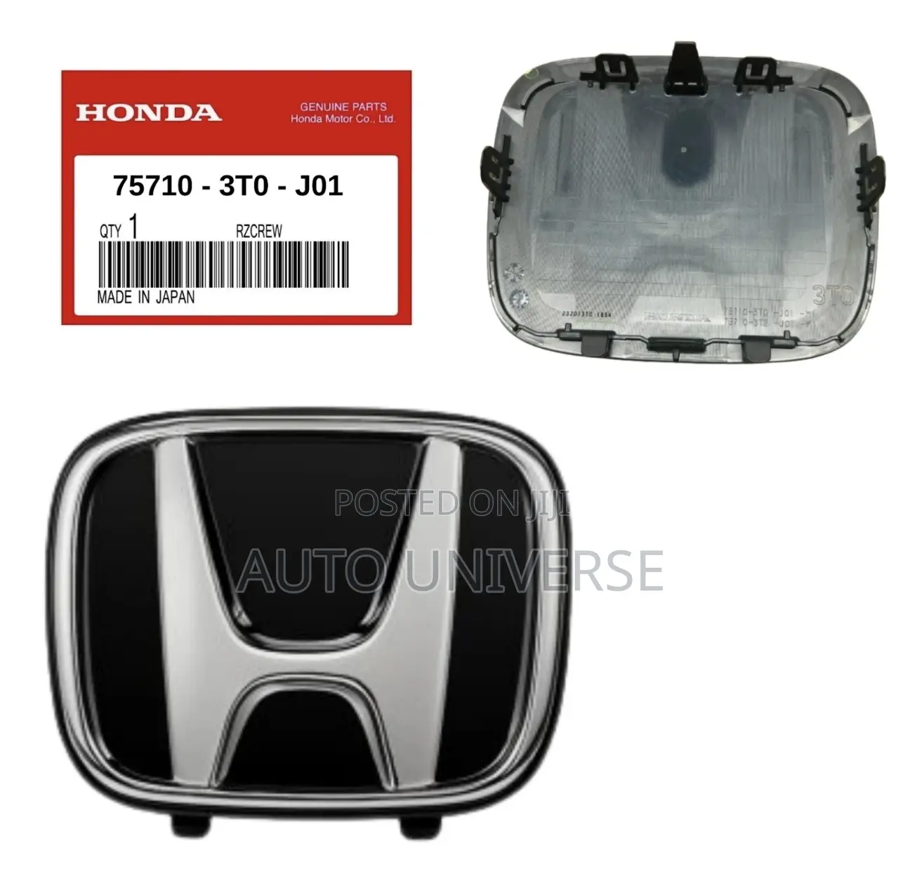 Honda CRV 2023, 2024, 2025 Front Crown Available