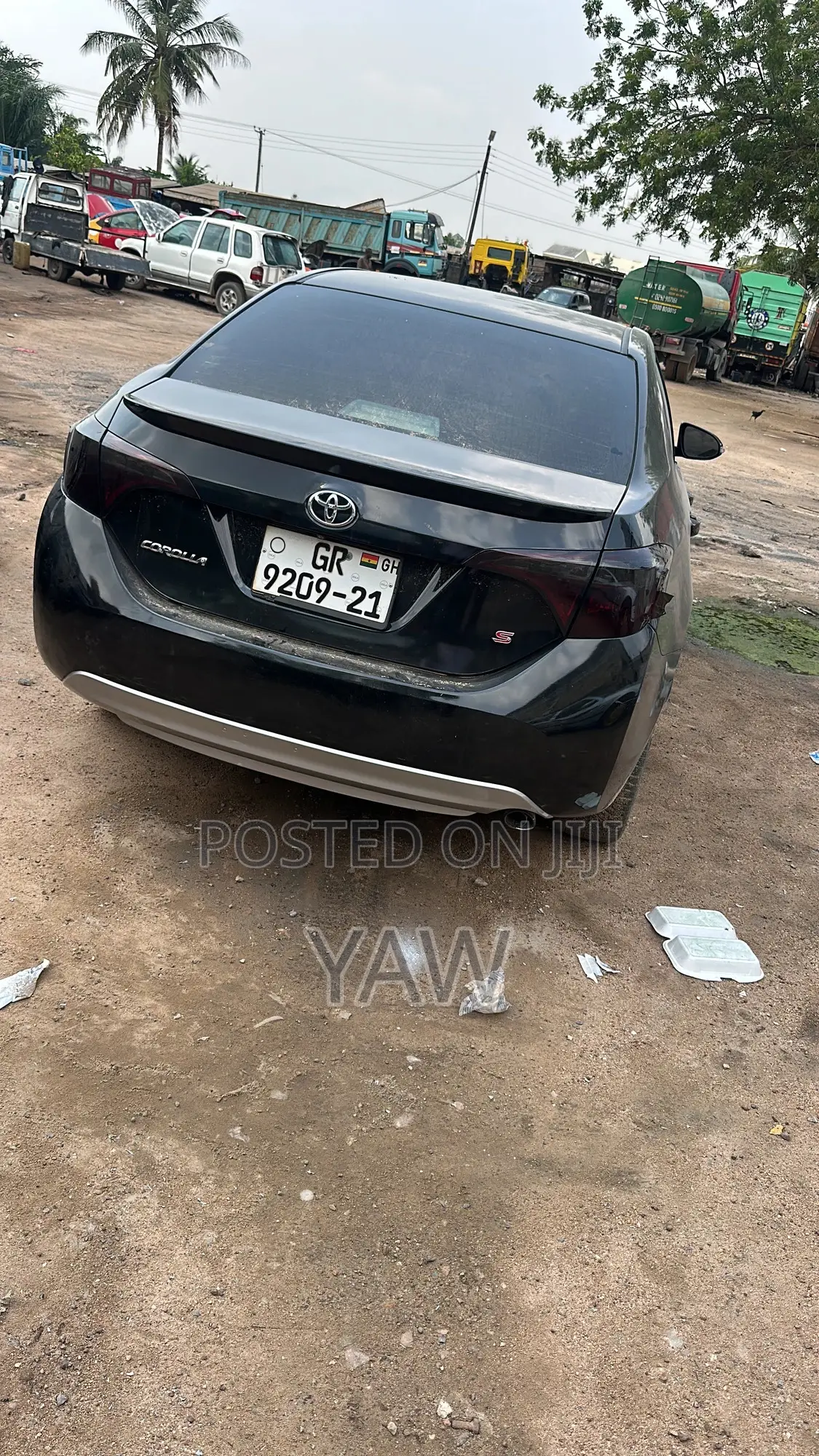 Toyota Corolla S 4dr Sedan (1.8L 4cyl CVT) 2016 Black