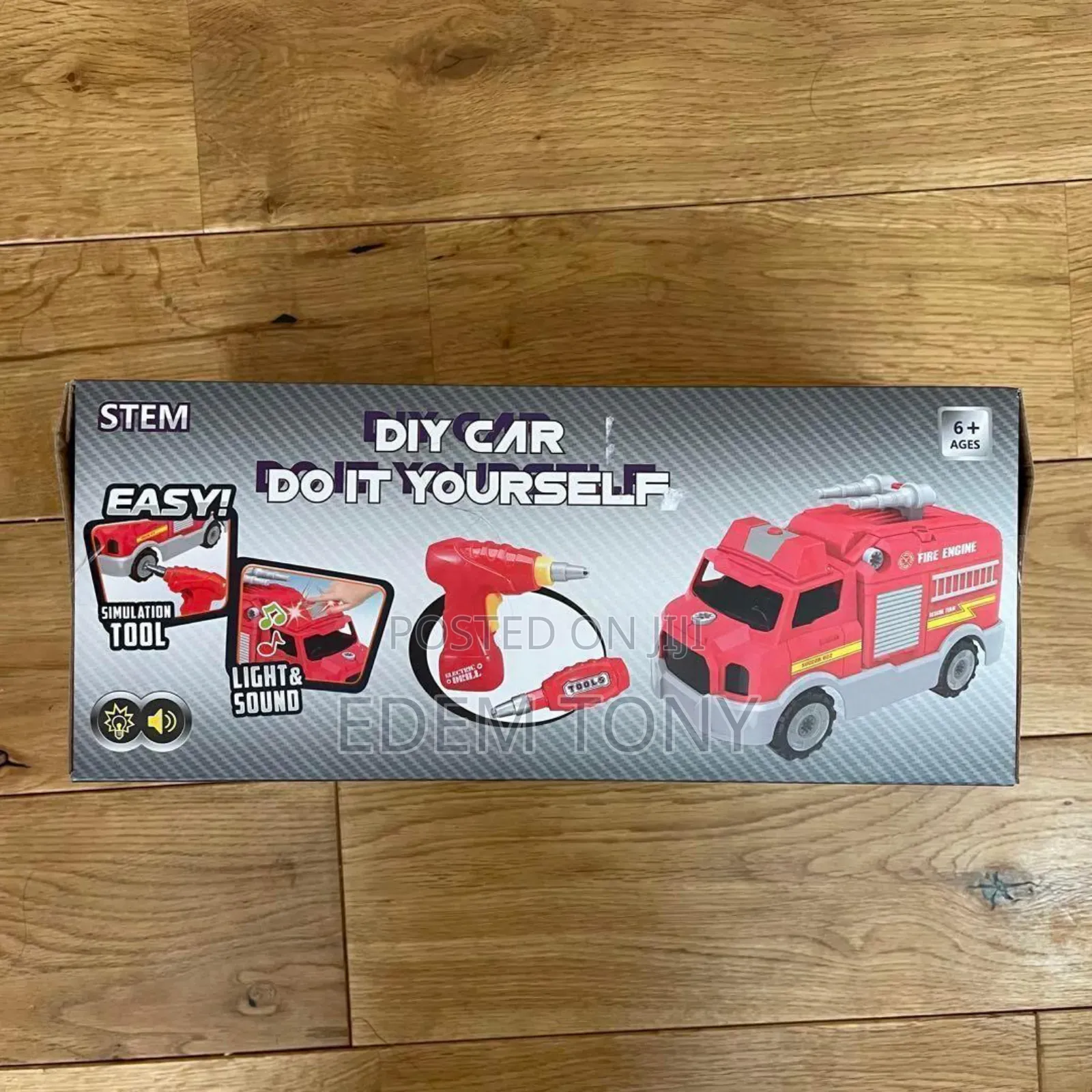 This Is a Take-Apart Toy Fire Engine for Children