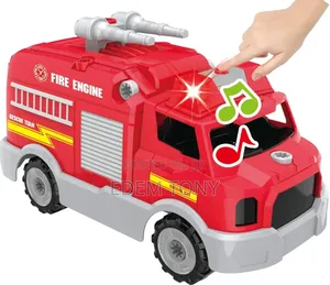 This Is a Take-Apart Toy Fire Engine for Children