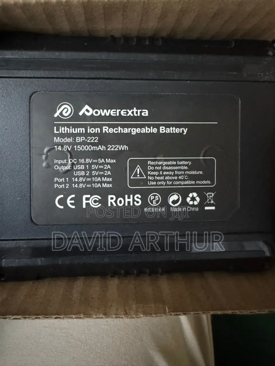 Powerextra14.8v v-Mount Battery With Charger