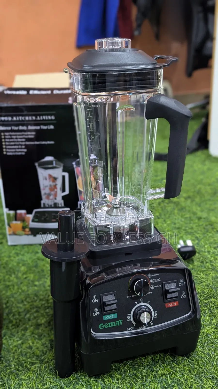 2200w 2l Heavy Duty Commercial Grade Automatic Timer Blender
