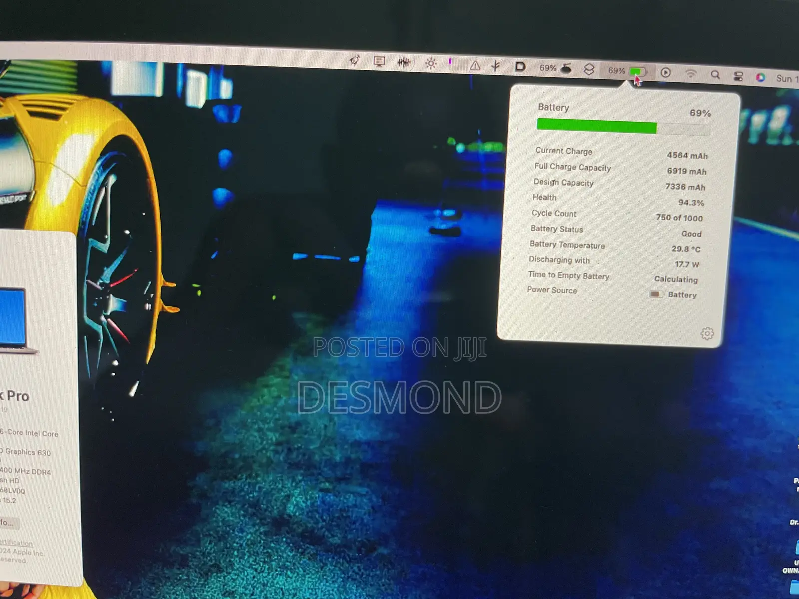 Laptop Apple MacBook Pro 2019 32GB Intel Core I7 SSD 1T