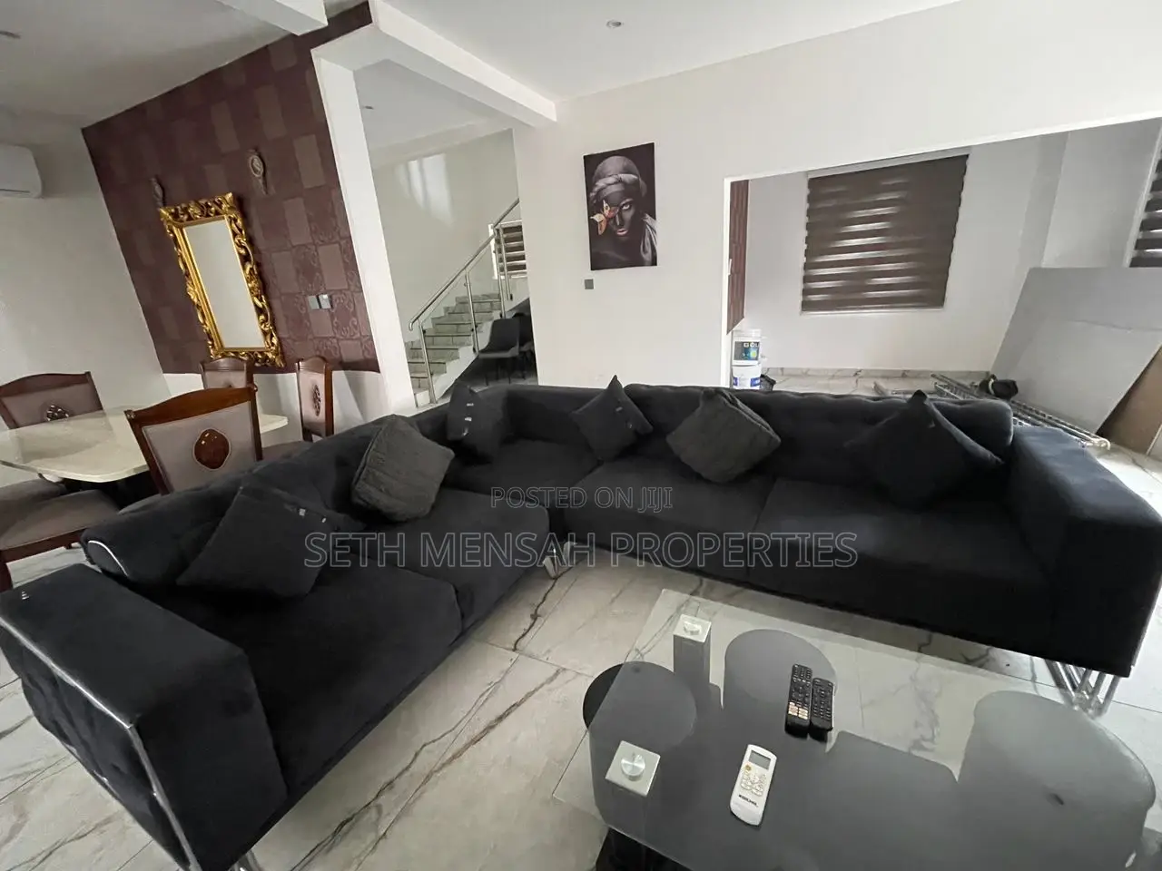 Furnished 4bdrm House in Skm, Labone SHS Area for rent