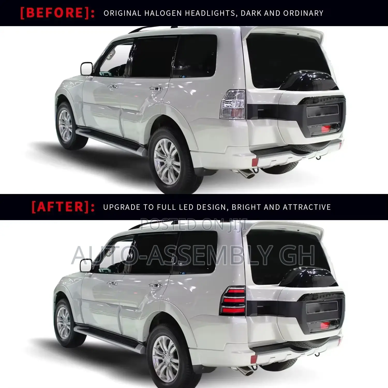 Mitsubishi Pajero Tail Light Pair