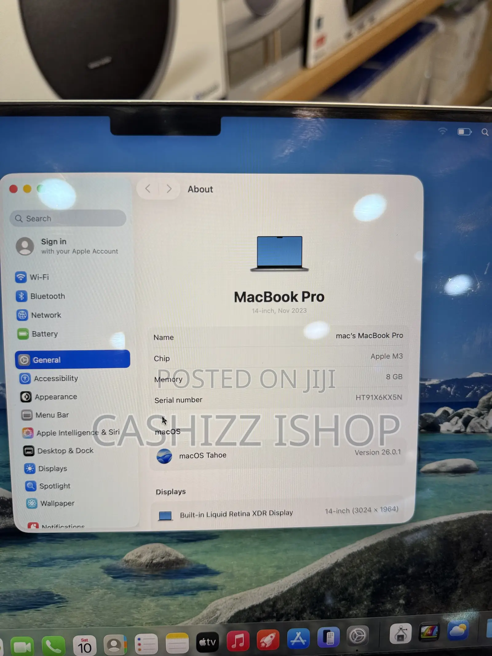 Laptop Apple MacBook Pro 2023 M3 14-Inch 8GB Apple M3 SSD 512GB