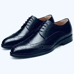 Quality Classic Men’S Formal Lace-Up Brogue Shoes