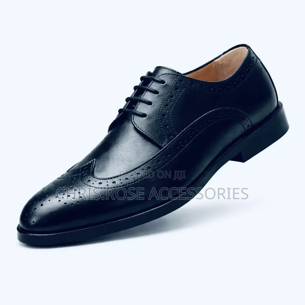 Quality Classic Men’S Formal Lace-Up Brogue Shoes