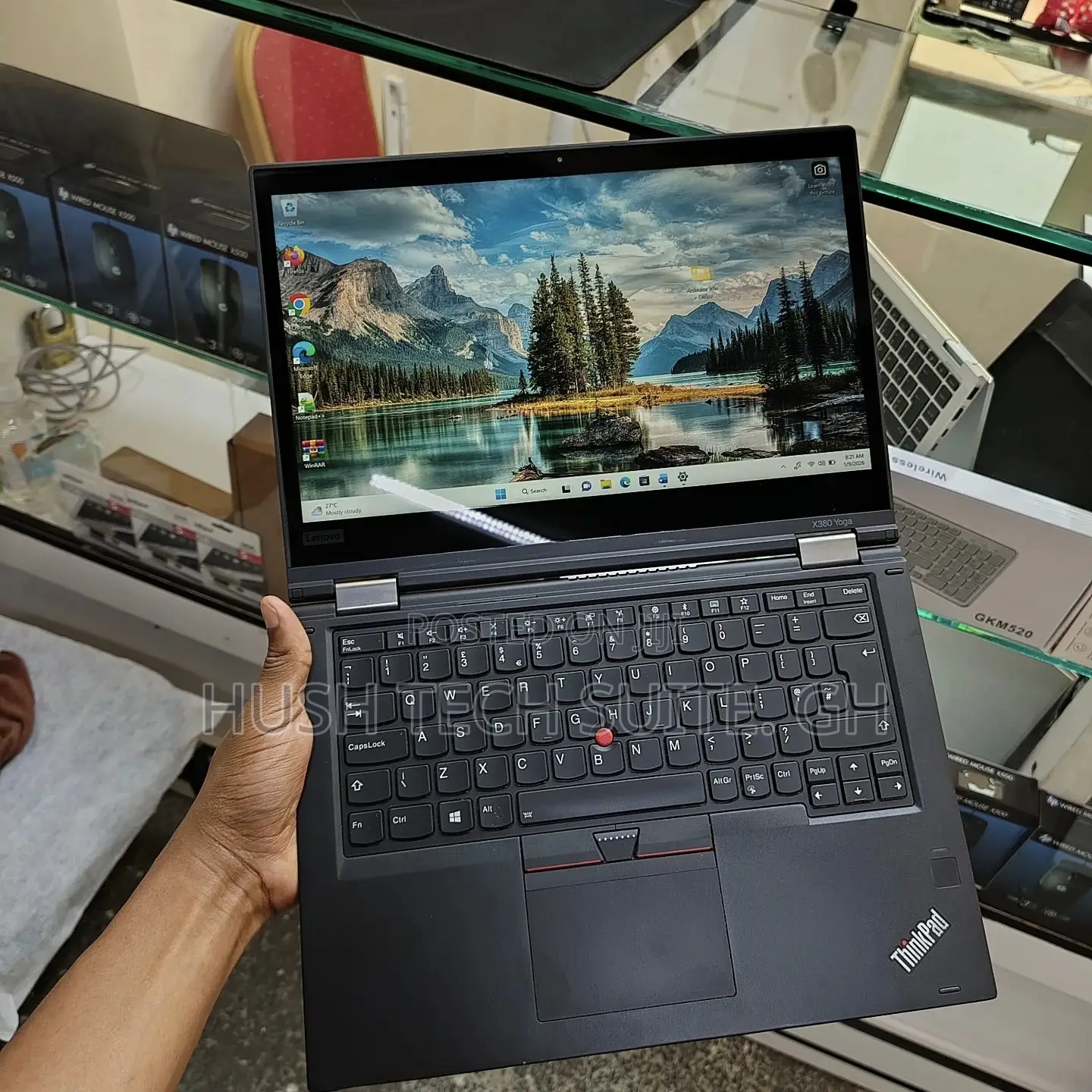 Laptop Lenovo ThinkPad X380 Yoga 16GB Intel Core I7 SSD 256GB