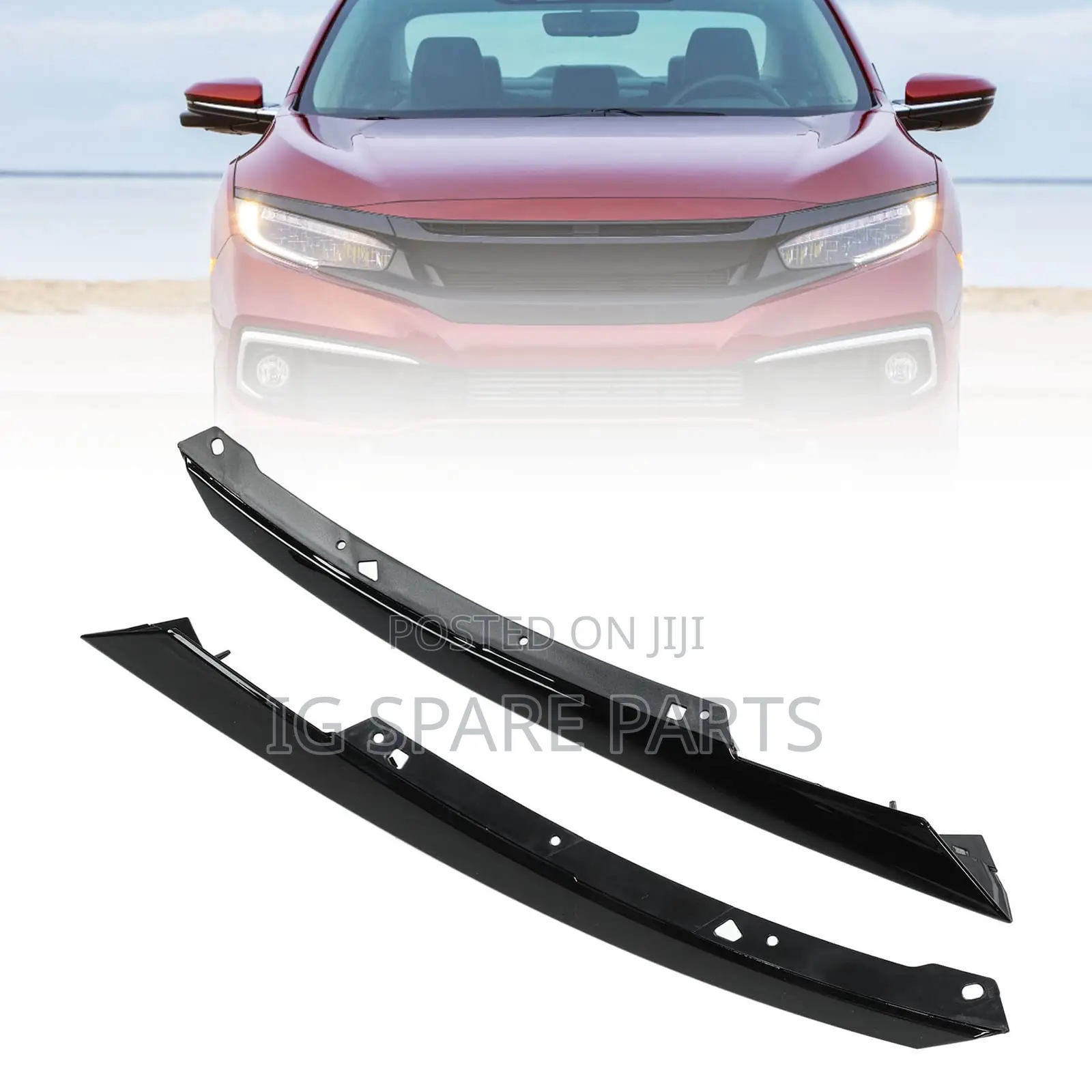 Honda Civic 2019-2020 Head Light Garnish Pair