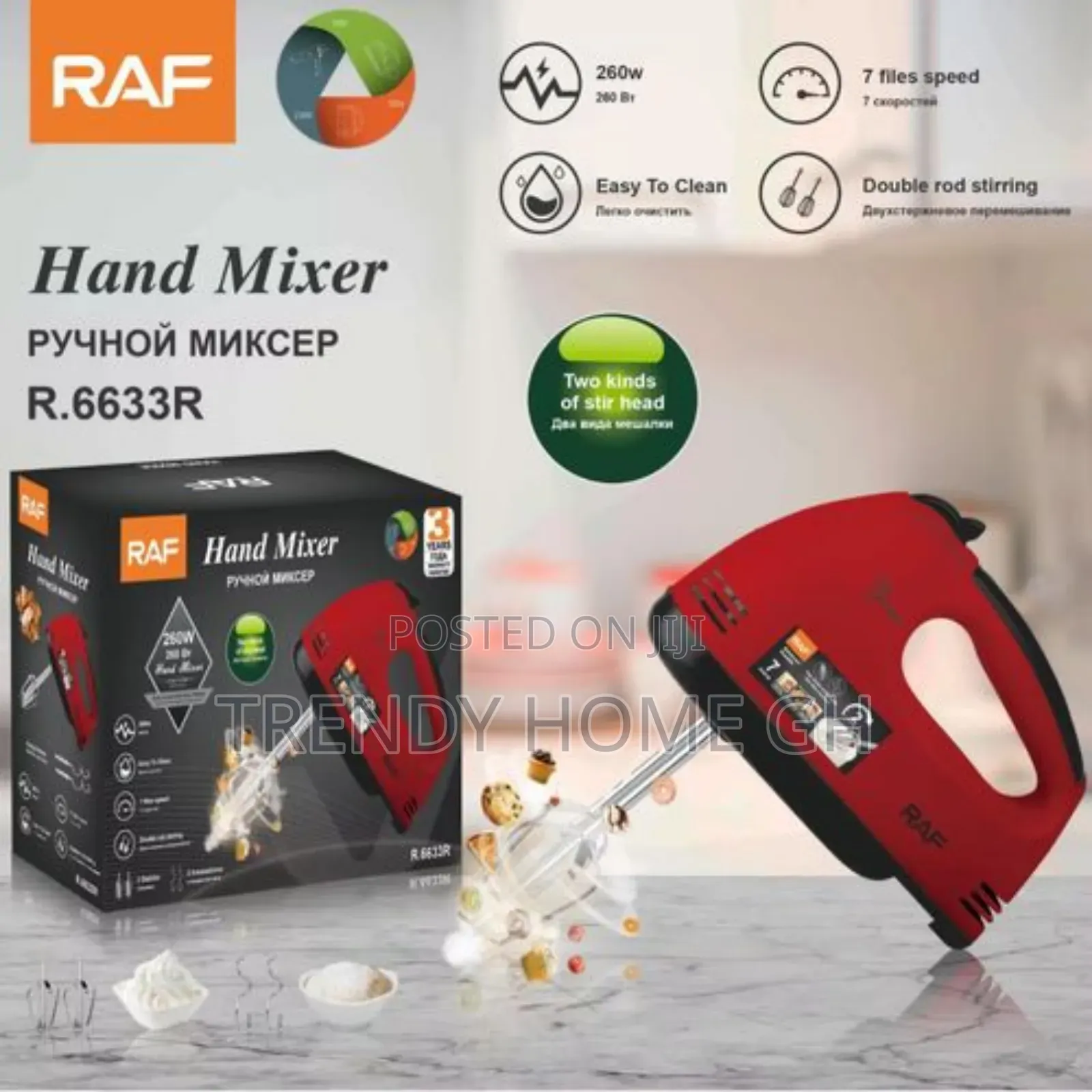 Raf Electric Hand Mixer for Baking