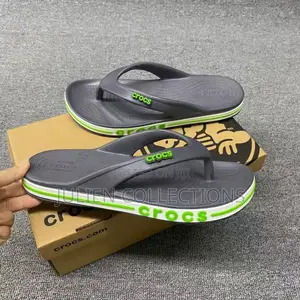 Crocs Slides Noise Black And White