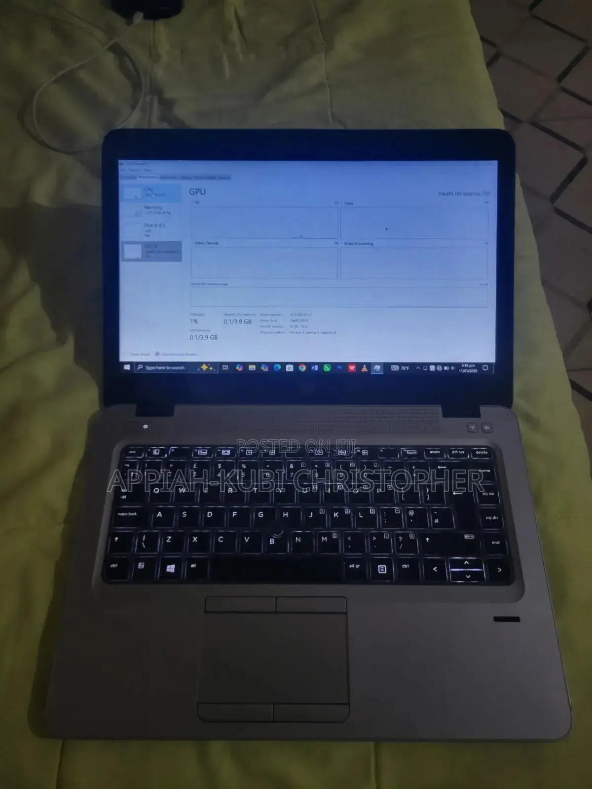 Laptop HP EliteBook 840 G3 8GB Intel Core i5 SSD 250GB