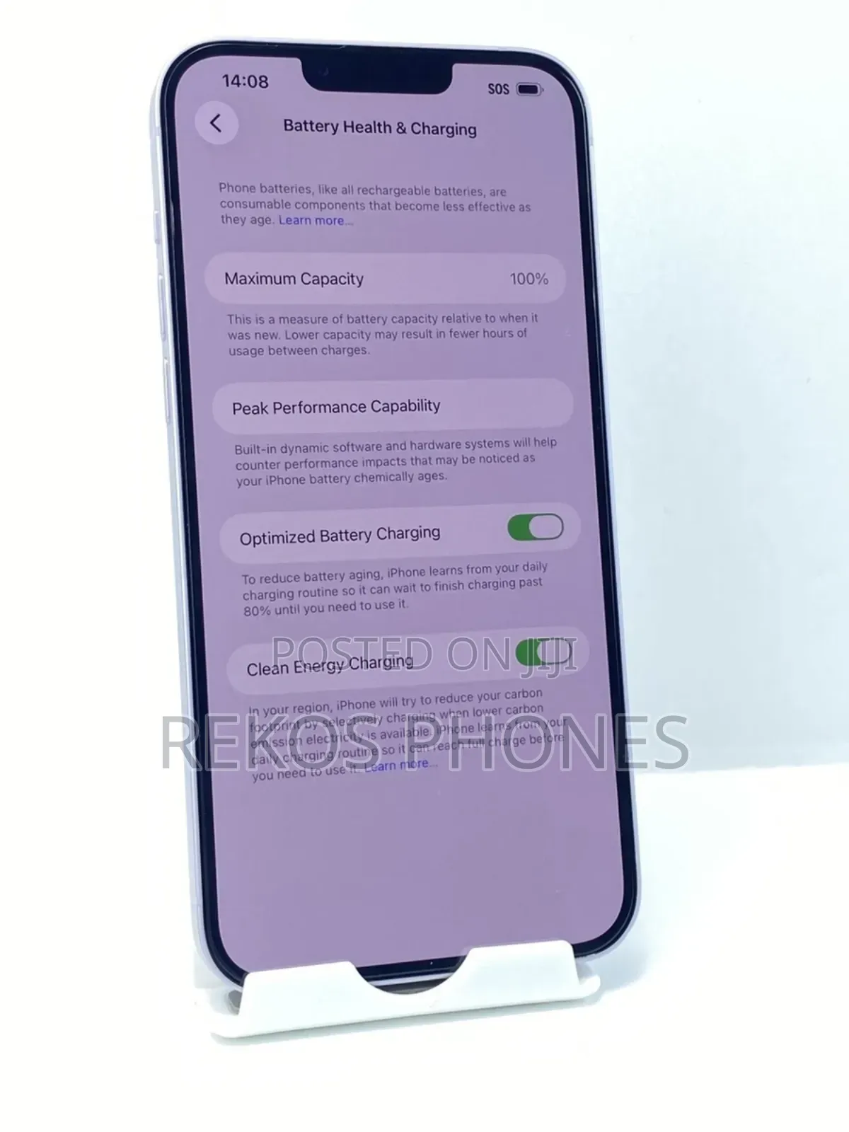 New Apple iPhone 14 Plus 128 GB Purple
