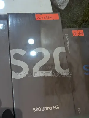 New Samsung Galaxy S20 Ultra 5G 256 GB Black