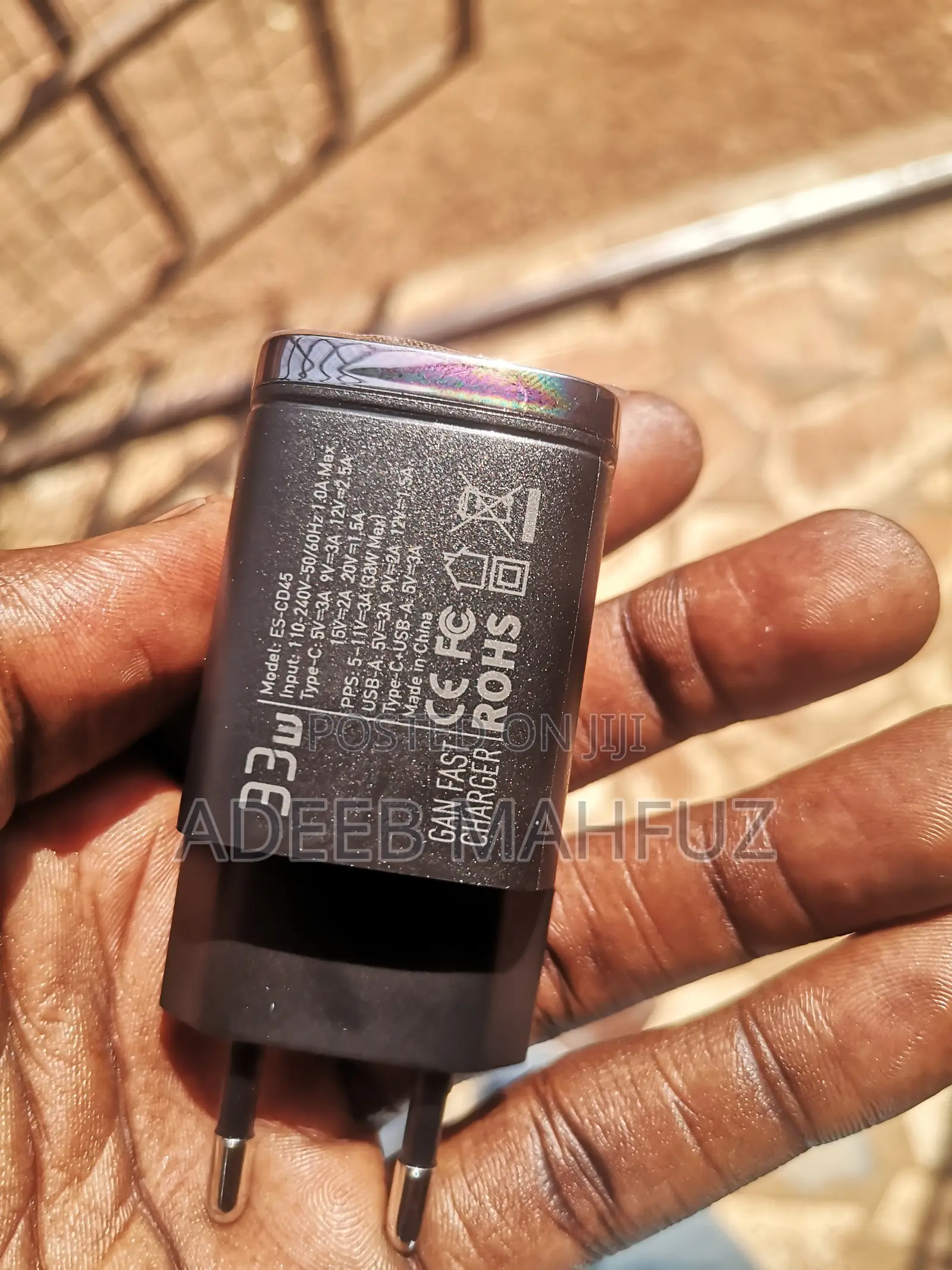 Essager 33w Super Fast Charger Type C Usb