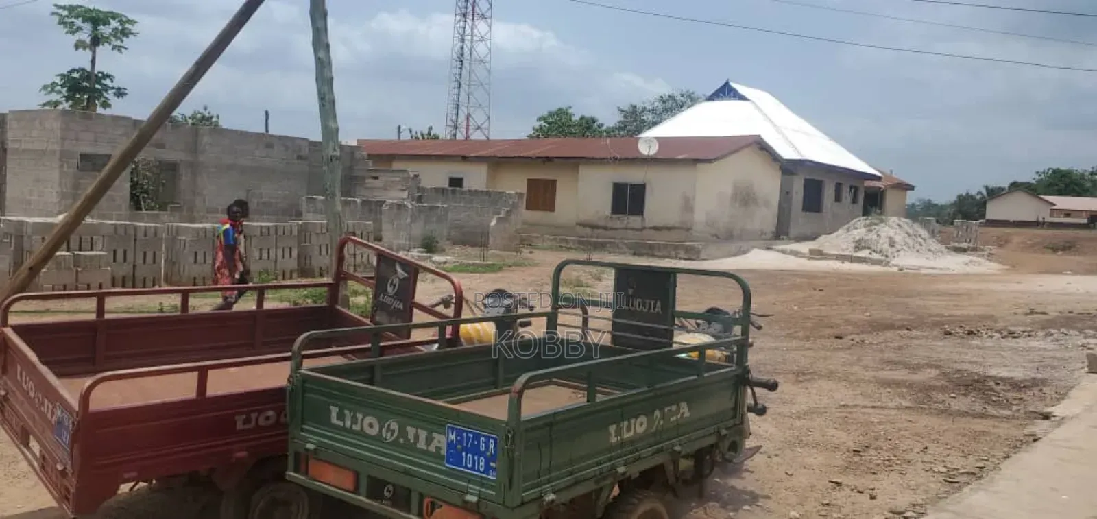 Luojia Cargo Tricycle 2018 Red