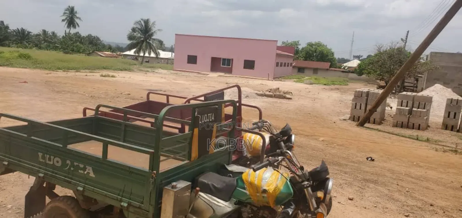 Luojia Cargo Tricycle 2018 Red