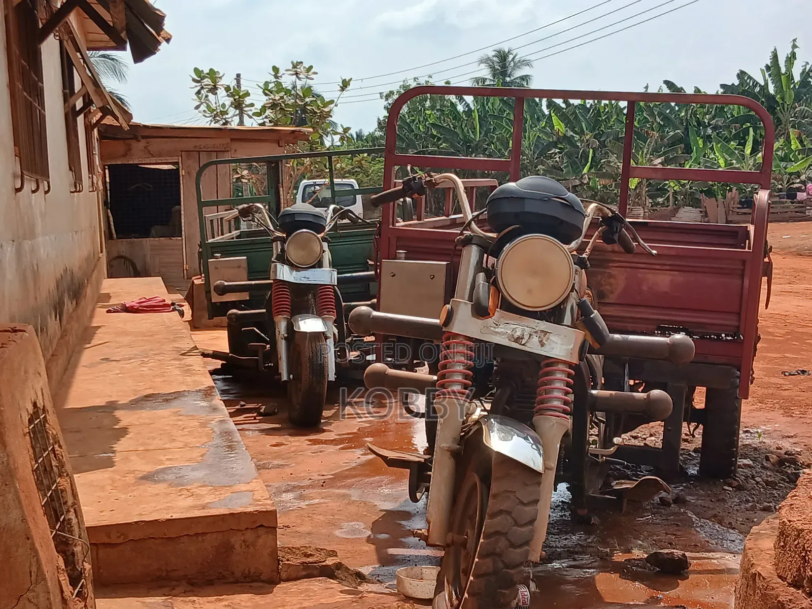 Luojia Cargo Tricycle 2018 Red