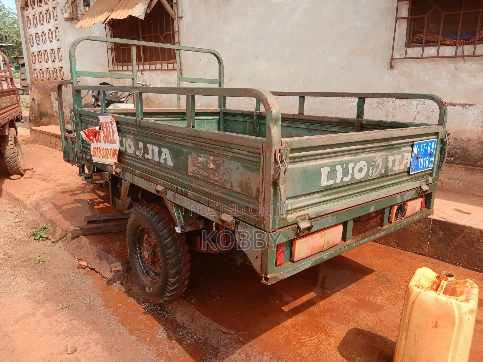 Luojia Cargo Tricycle 2018 Red