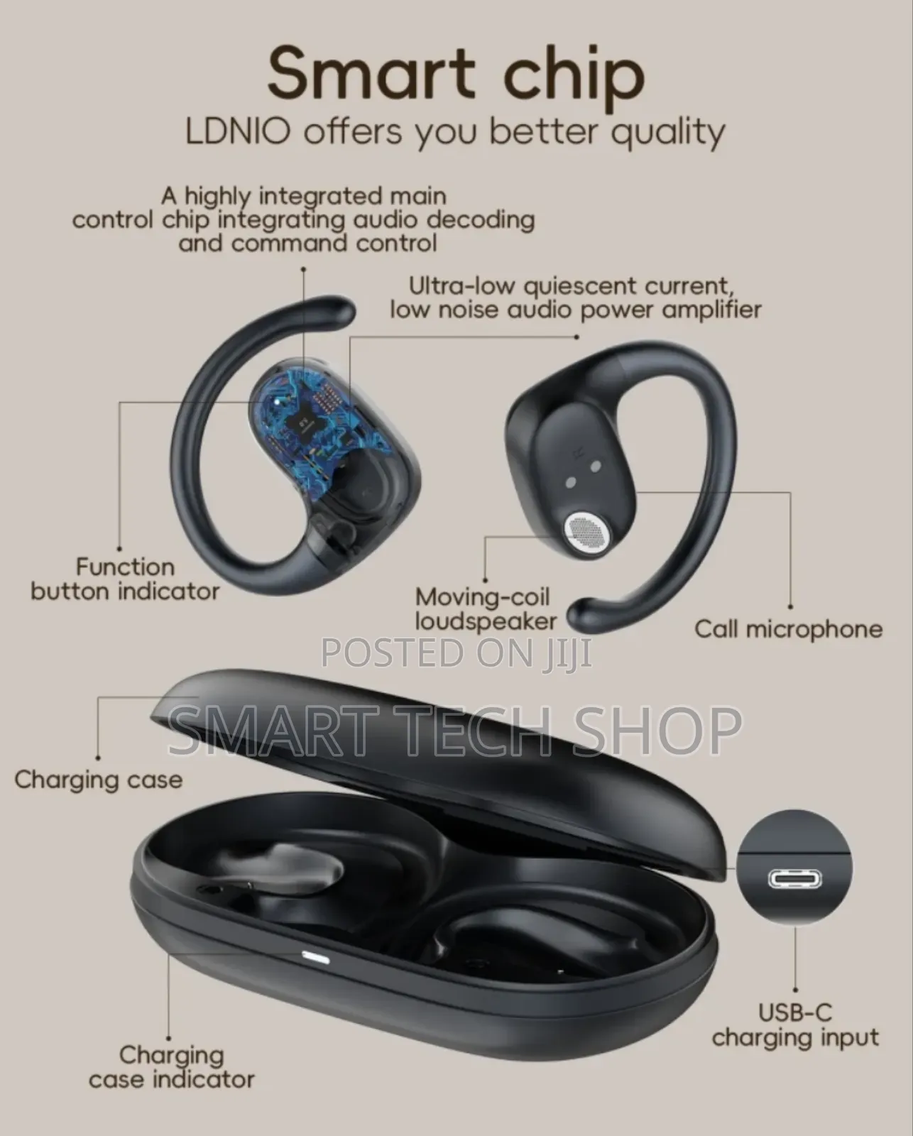 Ldnio Eamodel Ldnio To7 TWS Earphone Bt Version 5.3