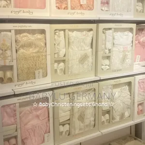 Turkey Imported White Baby Christening / Naming Ceremony Gift Set