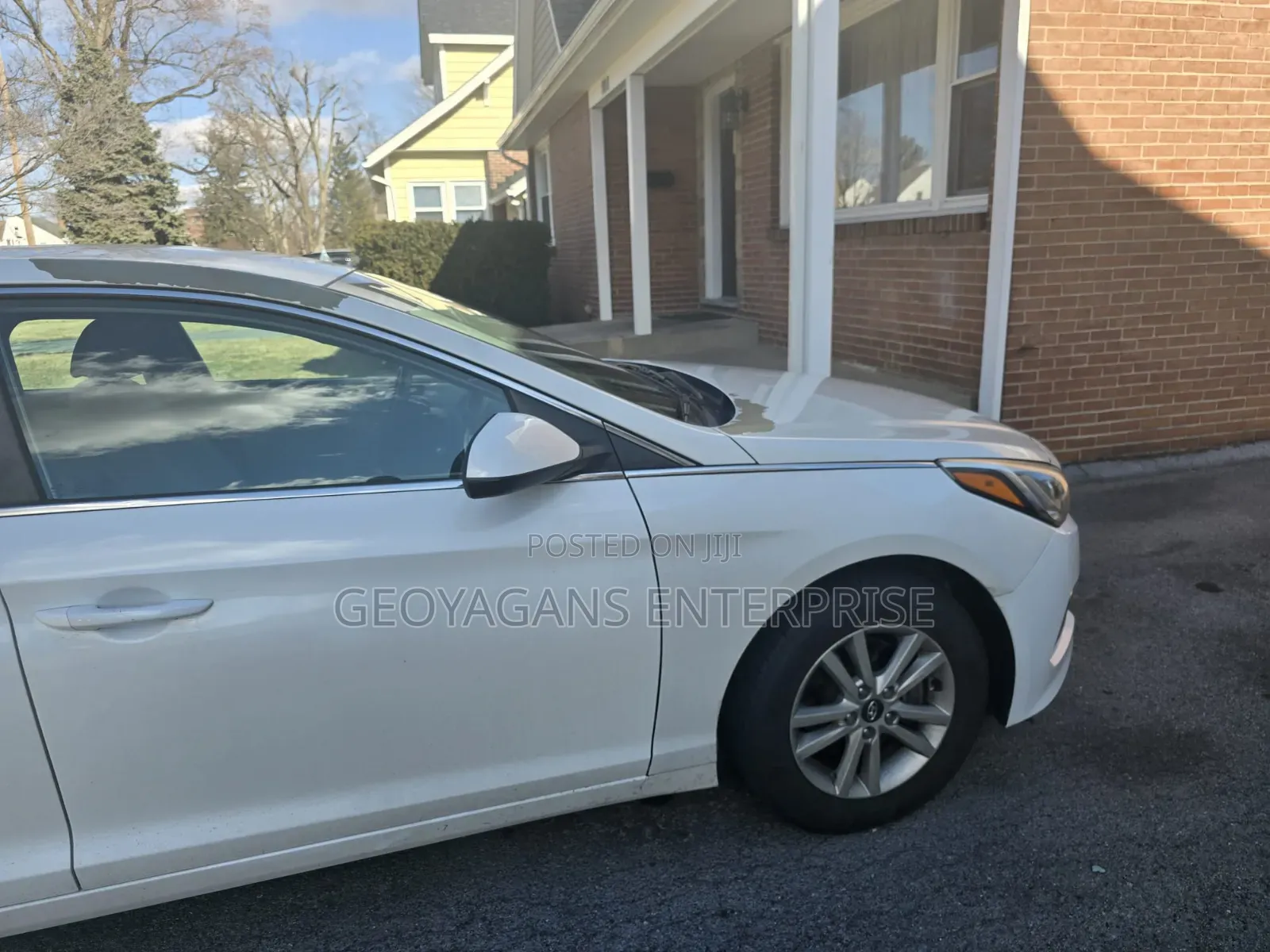 Hyundai Sonata ECO Sedan FWD (1.6L 4cyl 7A) 2016 White