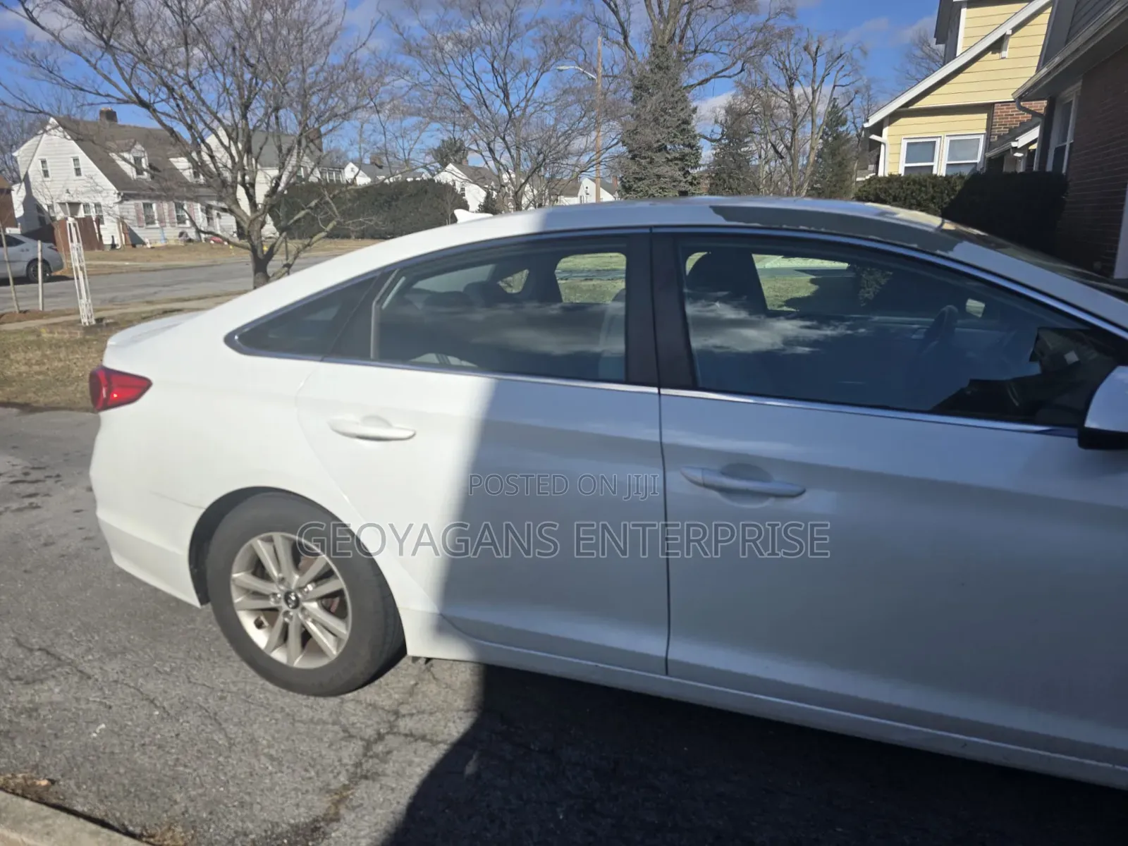Hyundai Sonata ECO Sedan FWD (1.6L 4cyl 7A) 2016 White