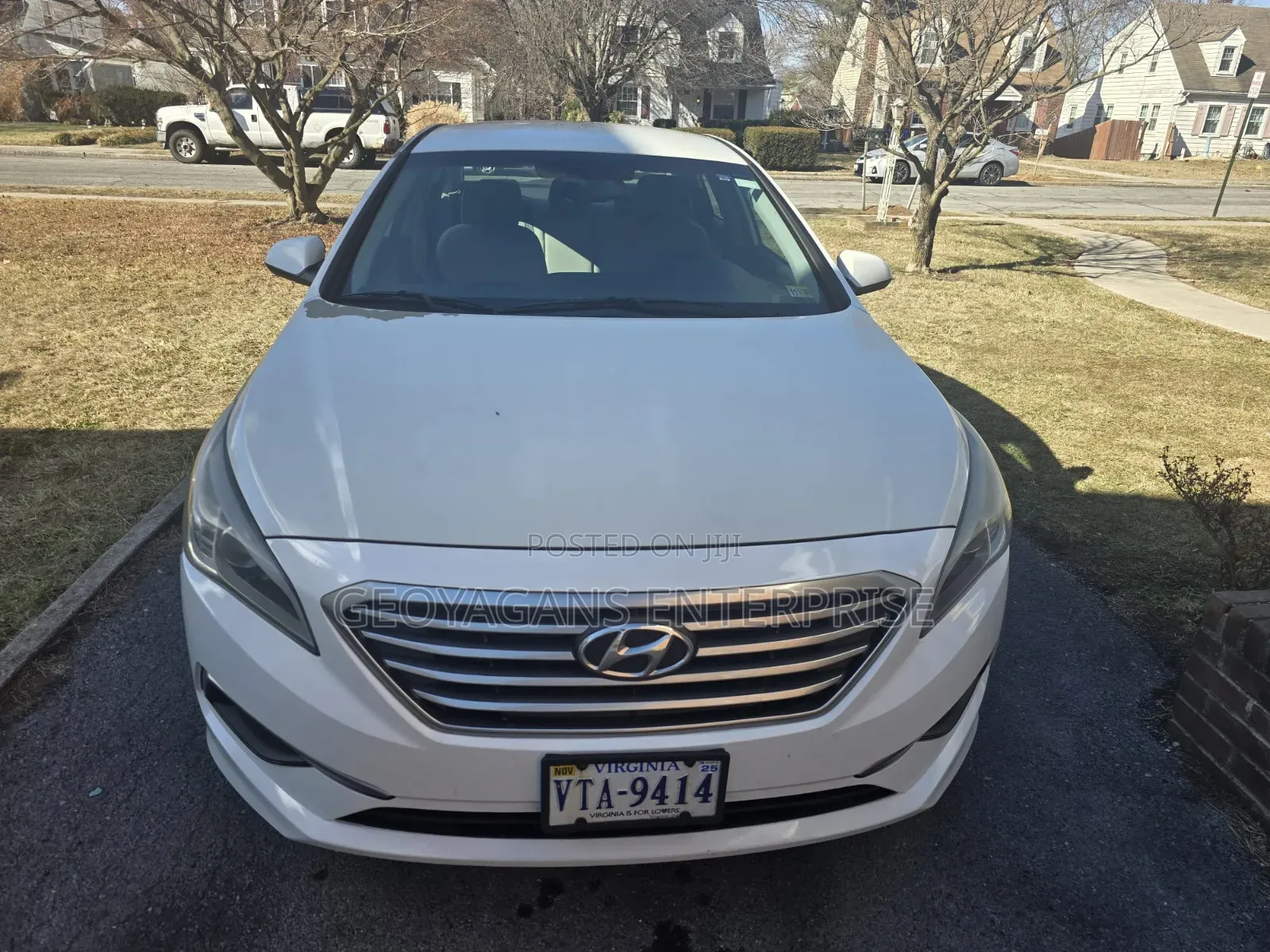 Hyundai Sonata ECO Sedan FWD (1.6L 4cyl 7A) 2016 White