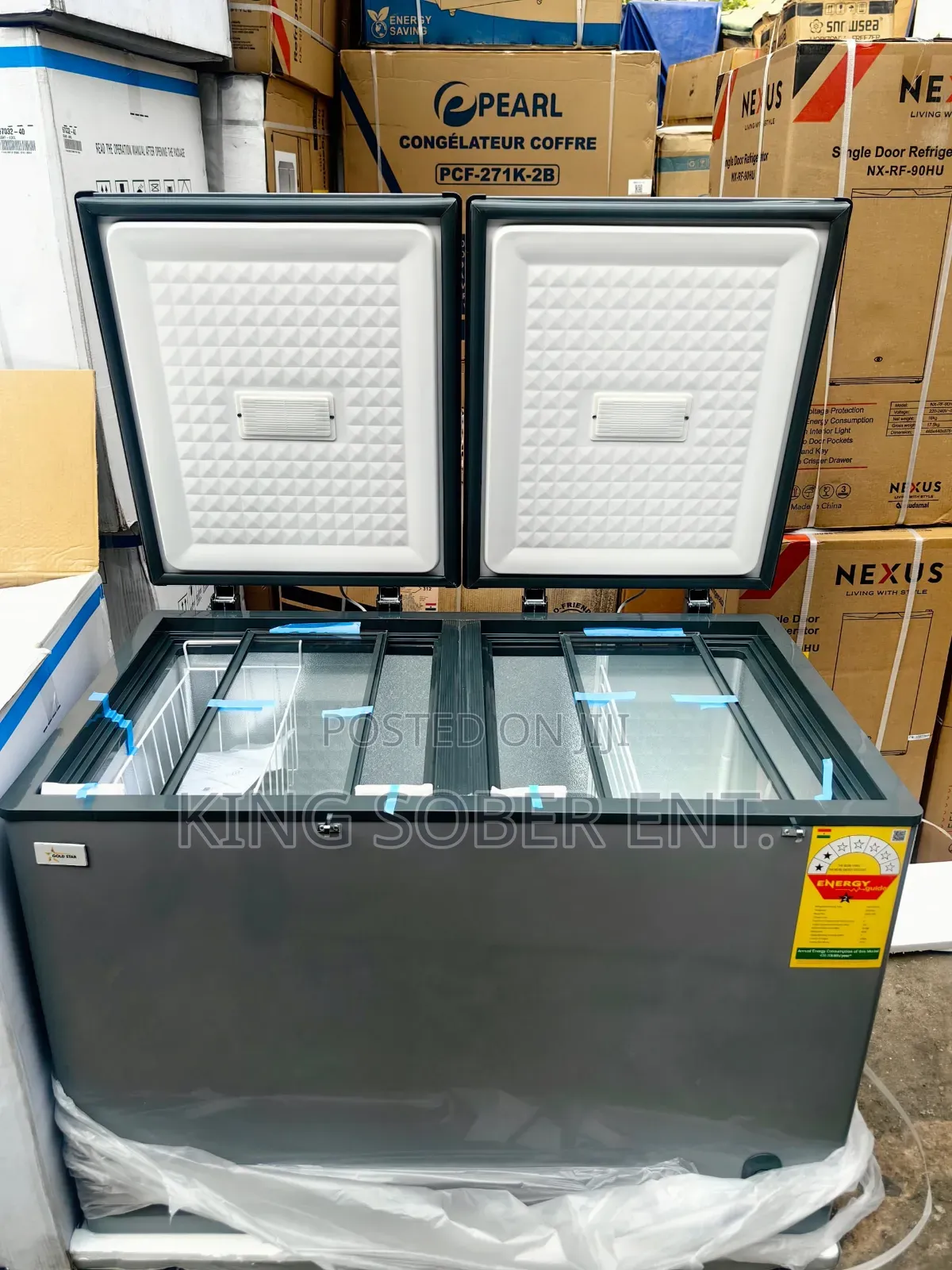 Goldstar Double Door Chest Freezer 344ltr German Technology