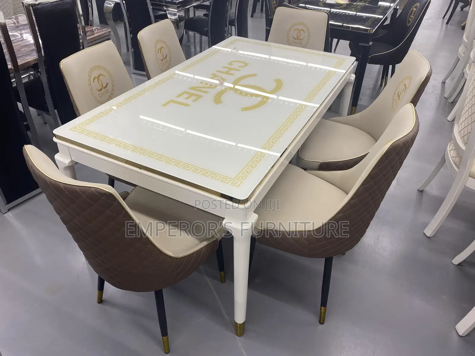 Quality Modern Glossy Dining Set