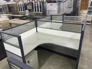 Modern Side by Side Two in One Workstation