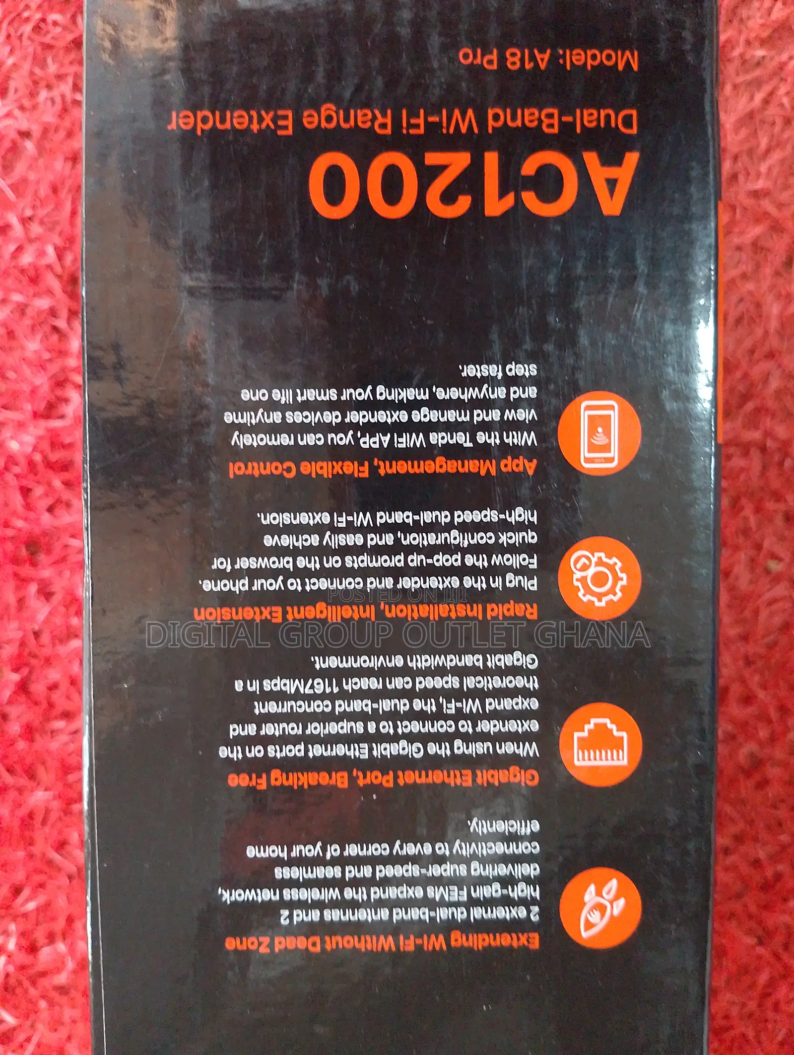 Tenda Ac 1200 Dual Band Wi-Fi Range Extender