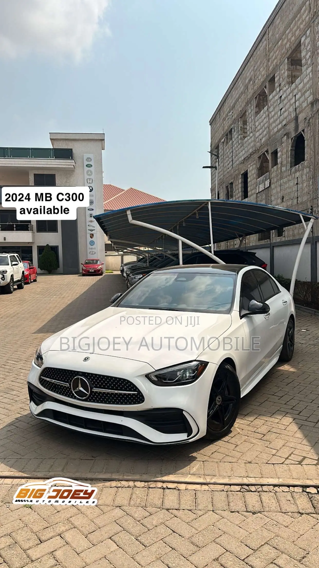 Mercedes-Benz C300 2024 White