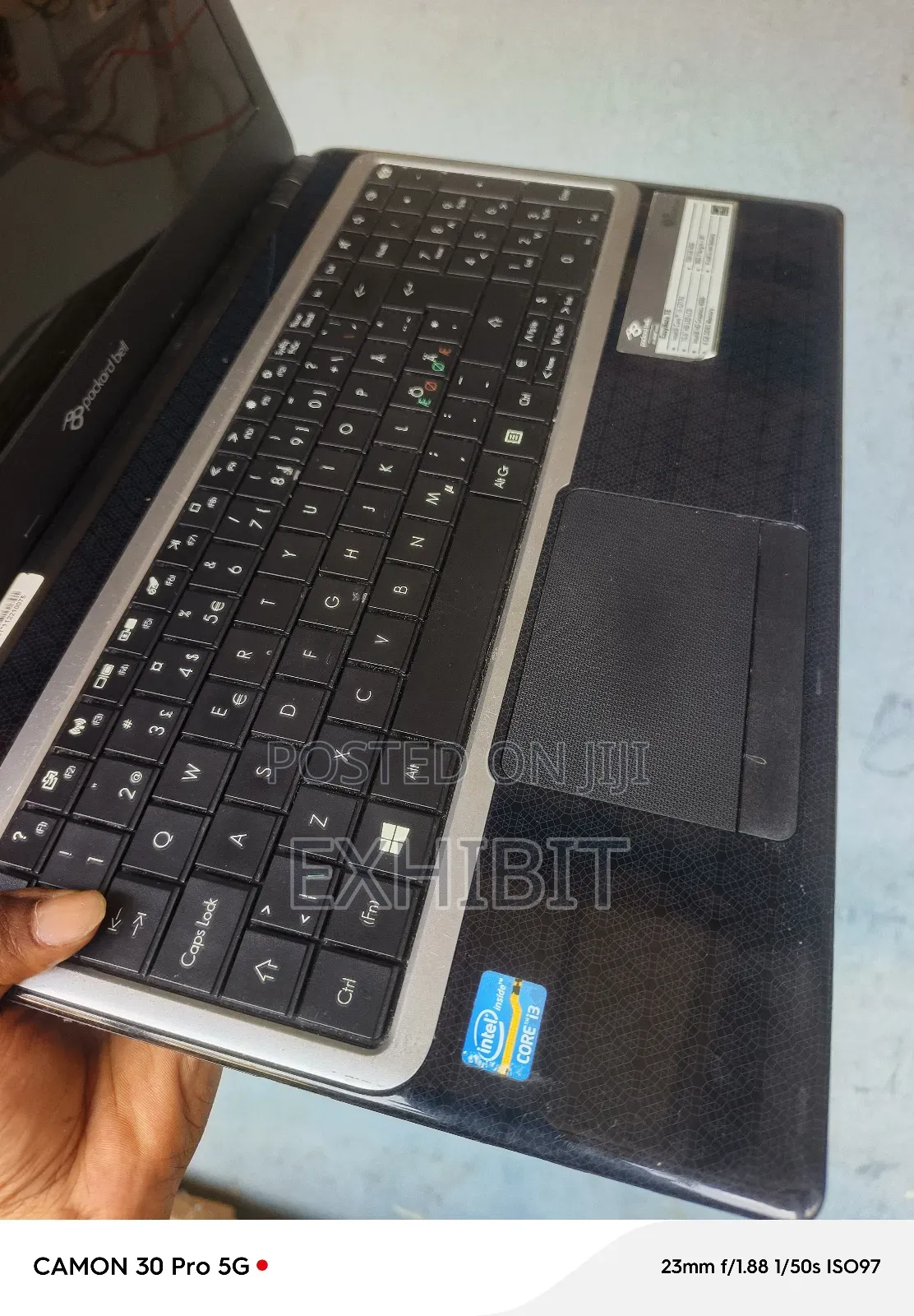 Laptop Packard Bell 4GB Intel Core i3 HDD 500GB