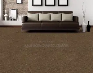 Brown Woolen Carpet for Living Rooms, Bedrooms, Offices and Churches