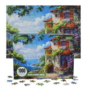 Misitu Beach House Puzzles 1000 Pieces Jigsaw Puzzle