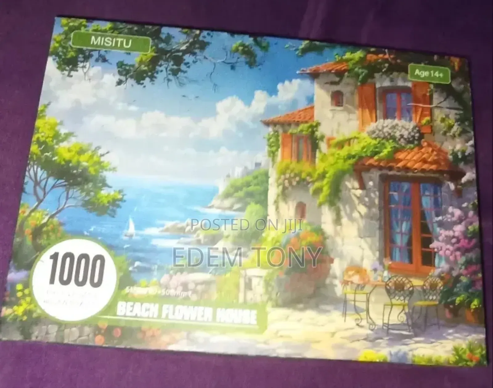 Misitu Beach House Puzzles 1000 Pieces Jigsaw Puzzle