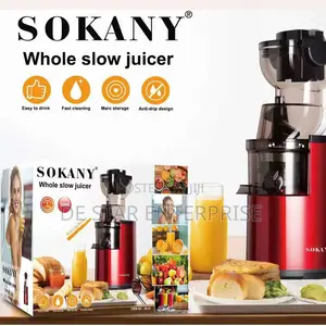 Premium Sokany Masticating Juicer - Max Nutrients